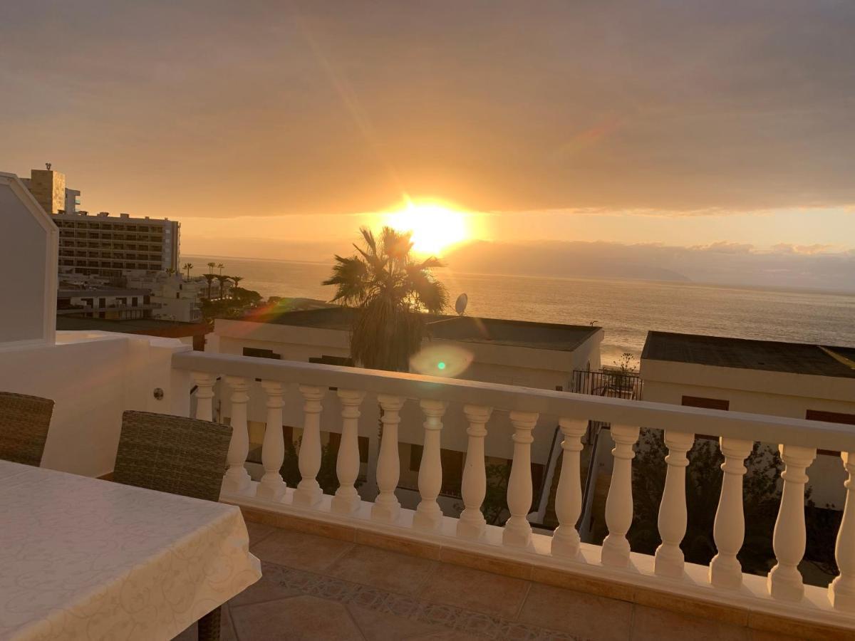 Ocean Pearl: Luxury Beachside Villa with Sea View in Los Gigantes Acantilado de los Gigantes Exterior photo